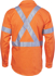 Picture of DNC Workwear Hi Vis Taped Cool Breeze Cross Back Shirt - 3M Reflective Tape (3946)