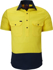 Picture of Ritemate Workwear 2 Tone Closed Front Short Sleeve Shirt (RM105CFS)