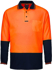 Picture of Ritemate Workwear Hi Vis 2 Tone Long Sleeve Polo Shirt (RM2346)