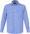 Picture of Ritemate Workwear Pilbara Mens Gingham Classic Fit Long Sleeve Shirt (RMPC004)