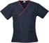 Picture of Biz Collection Womens Contrast Scrub Top (H10722)