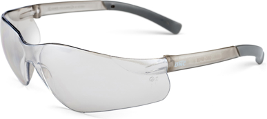 Picture of DNC Workwear Clear Full Silver Mirror Solar Safety Glasses (SP03512)