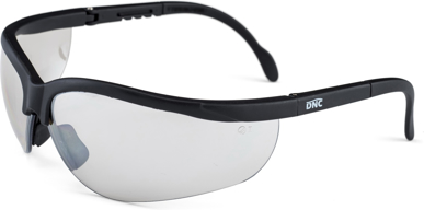 Picture of DNC Workwear Clear Full Silver Mirror Hurricane Safety Glasses (SP04512)