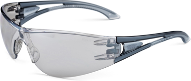 Picture of DNC Workwear Clear Full Silver Mirror Universe Safety Glasses (SP07511)