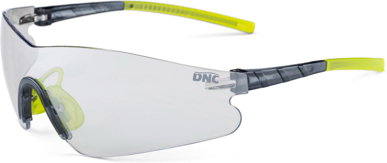Picture of DNC Workwear Clear Full Silver Mirror Hawk Safety Glasses (SP08512)