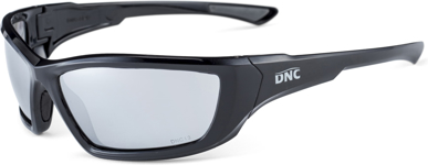 Picture of DNC Workwear Smoke Full Silver Mirror Eagle Safety Glasses (SP12522)