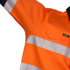 Picture of DNC Workwear Hi Vis 2 Tone Segment Taped Coolight Shirt (3648)