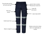 Picture of Syzmik Mens Rugged Cooling Stretch Taped Pant (ZP924)