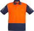 Picture of Syzmik Mens Hi Vis Zone Short Sleeve Polo (ZH236)