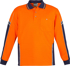 Picture of Syzmik Mens Hi Vis Squad Long Sleeve Polo (ZH238)