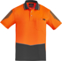 Picture of Syzmik Mens Hi Vis Flux Short Sleeve Polo (ZH315)