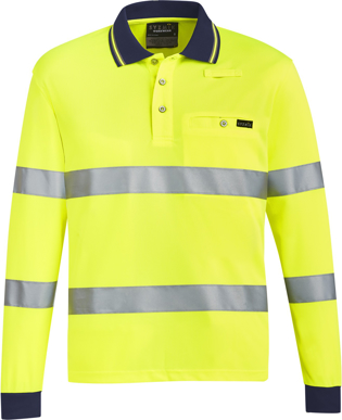 Picture of Syzmik Unisex Hi Vis Taped Bio Motion Polo (ZH380)