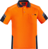 Picture of Syzmik Mens Hi Vis Reinforced Squad Short Sleeve Polo (ZH465)