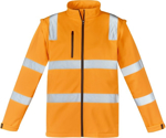 Picture of Syzmik Unisex Hi Vis VIC Rail 2 In 1 Softshell Jacket (ZJ780)