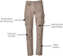 Picture of Syzmik Men Streetworx Curved Cargo Pant (ZP360)