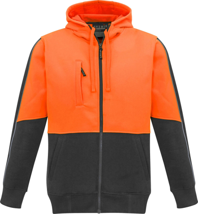 Picture of Syzmik Unisex Hi Vis Full Zip Hoodie (ZT485)