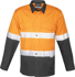 Picture of Syzmik Mens Rugged Cooling Hi Vis Taped Long Sleeve Shirt (ZW129)