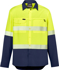 Picture of Syzmik Mens Hi Vis Outdoor Segmented Tape Long Sleeve Shirt (ZW470)