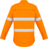 Picture of Syzmik Mens Hi Vis Hoop Taped Long Sleeve Shirt (ZW640)