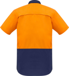 Picture of Syzmik Mens Rugged Cooling Hi Vis Short Sleeve Shirt (ZW815)