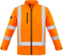 Picture of Syzmik Unisex Hi Vis X Back 2 In 1 Softshell Jacket (ZJ680)