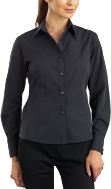 Picture of John Kevin Womens Charcoal Long Sleeve Shirt (135 Charcoal)