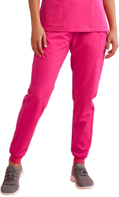 Picture of Bizcare Womens Pink Jogger Scrub Pant (CSP241LL)