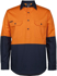 Picture of JB's Wear Hi Vis Closed Front Long Sleeve Work Shirt (6HVCS)