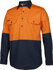 Picture of JB's Wear Hi Vis Closed Front Long Sleeve Work Shirt (6HVCS)