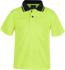 Picture of JB's Wear Kids Hi Vis Non Cuff Traditional Polo (6HVNC-INFANT)