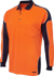 Picture of JB's Wear Hi Vis Long Sleeve Arm Panel Polo (6AP4L)