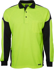 Picture of JB's Wear Hi Vis Long Sleeve Arm Panel Polo (6AP4L)