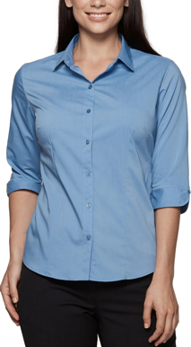 Picture of Aussie Pacific Mosman Womens 3/4 Sleeve Shirt (AUSP2903T)