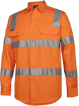 Picture of JB's Wear Hi Vis Day/Night Long Sleeve Rail Work Shirt (6DNWR)