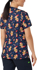 Picture of NNT Uniforms Womens Christmas Gingerbread Surfer Scrub Top (CATUXV-MNS)