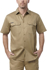 Picture of King Gee Originals Short Sleeve Open Front Cotton Drill Work Shirt (K04030)