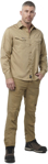 Picture of King Gee Tradies Lightweight Cotton Drill Long Sleeve Work Shirt (K14350)