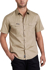 Picture of King Gee Tradies Lightweight Cotton Drill Short Sleeve Work Shirt (K14355)