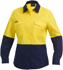 Picture of King Gee Womens Workcool 2 Hi Vis Lightweight Work Shirt (K44543)