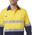 Picture of King Gee Workcool 2 Hi Vis Reflective Closed Front Work Shirt (K54886)