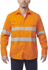 Picture of King Gee Workcool 2 Hi Vis Reflective Long Sleeve Work Shirt (K54890)