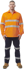 Picture of King Gee Workcool 2 Hi Vis Reflective Closed Front Shirt (K54896)