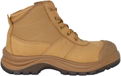 Picture of King Gee Tradie Womens Zip/Lace Steel Cap Work Boots 5" (K26491)