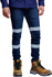 Picture of King Gee Urban Coolmax Stretch Slim Reflective Denim Work Jeans (K53007)