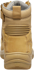 Picture of King Gee Phoenix Zip/Lace Safety Work Boots With Scuff Cap - Wheat (K27880)