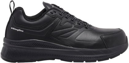 Picture of King Gee Womens HyperTec Composite Leather Shoe - Black (K26498)