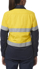 Picture of King Gee Womens ShieldTec FR Hi Vis 2 Tone Open Front Taped Shirt (Y04050)