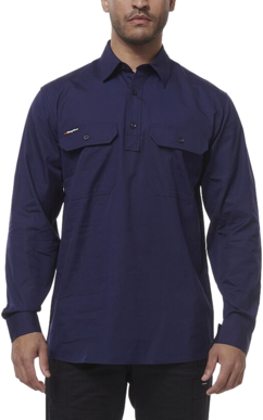 Picture of King Gee Workcool Vented Closed Front Shirt Long Sleeve (K14033)