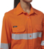 Picture of King Gee Womens Workcool Vented Reflective Shirt (K44231)