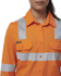 Picture of King Gee Womens Workcool Vented VIC Rail Shirt (K44232)